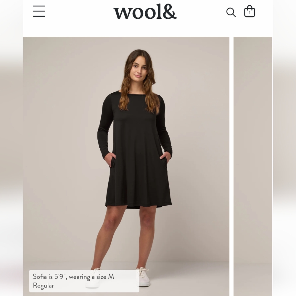 Wool& Rowena Swing Dress